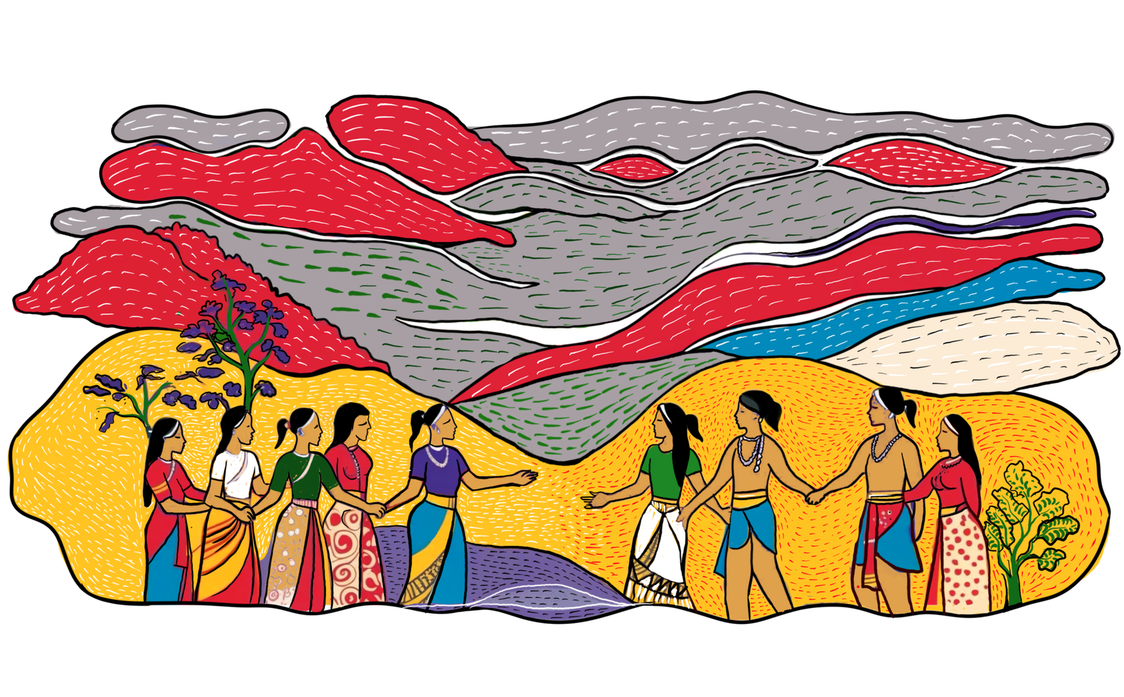 Northeast India landscape